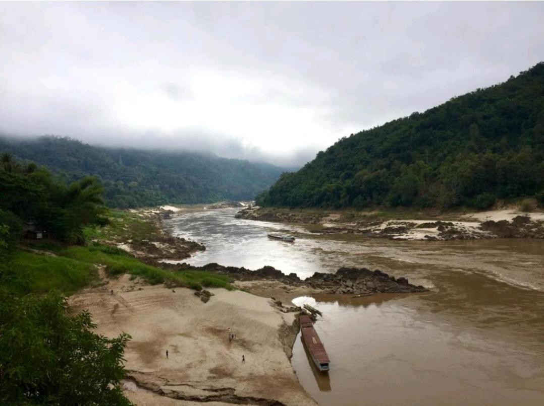 Apartmán Mekong Backpackers Muang Pakbèng Exteriér fotografie