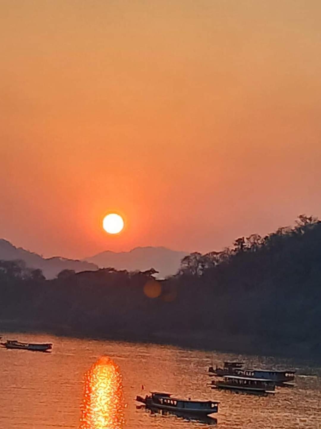 Apartmán Mekong Backpackers Muang Pakbèng Exteriér fotografie