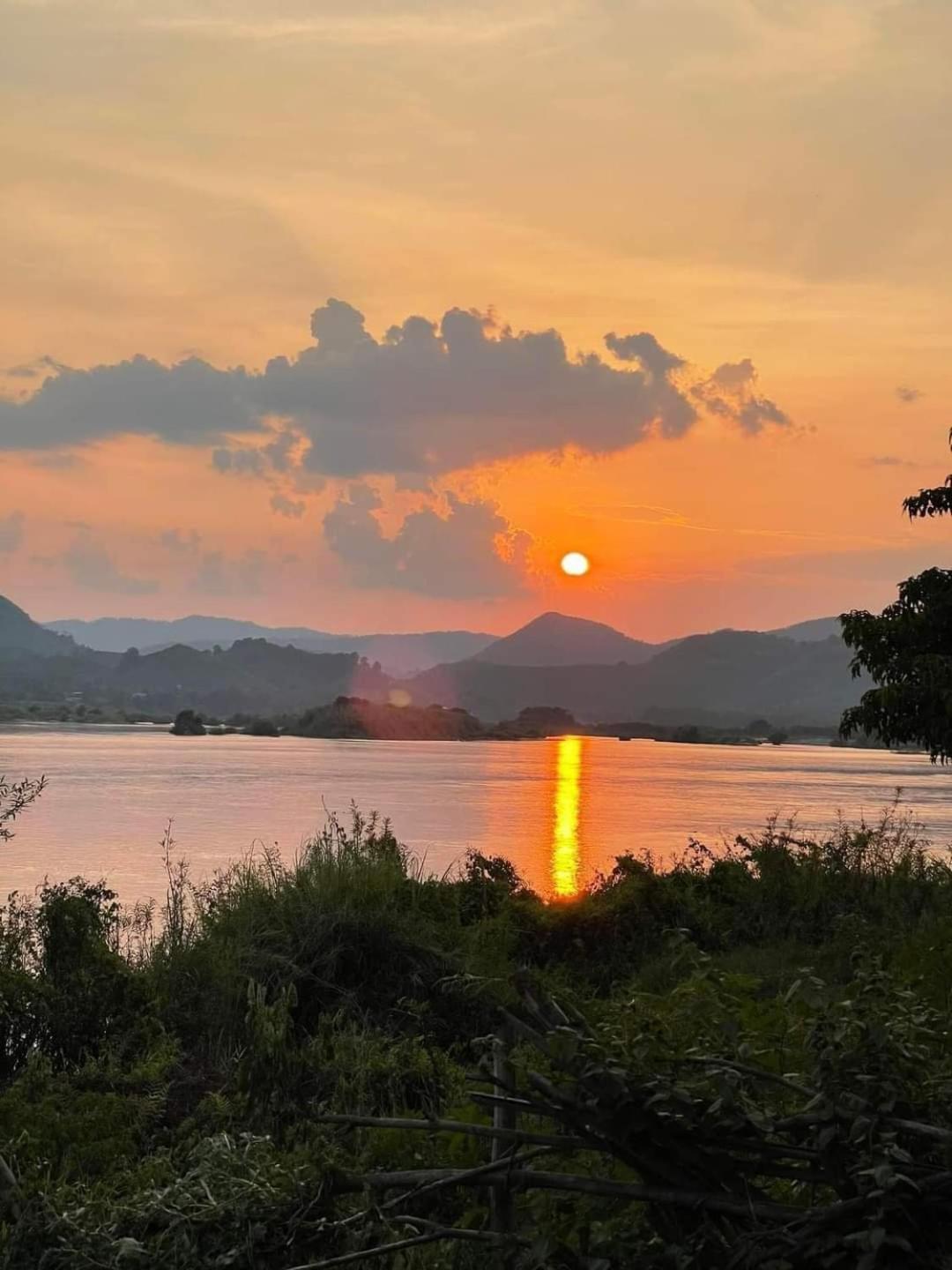 Apartmán Mekong Backpackers Muang Pakbèng Exteriér fotografie