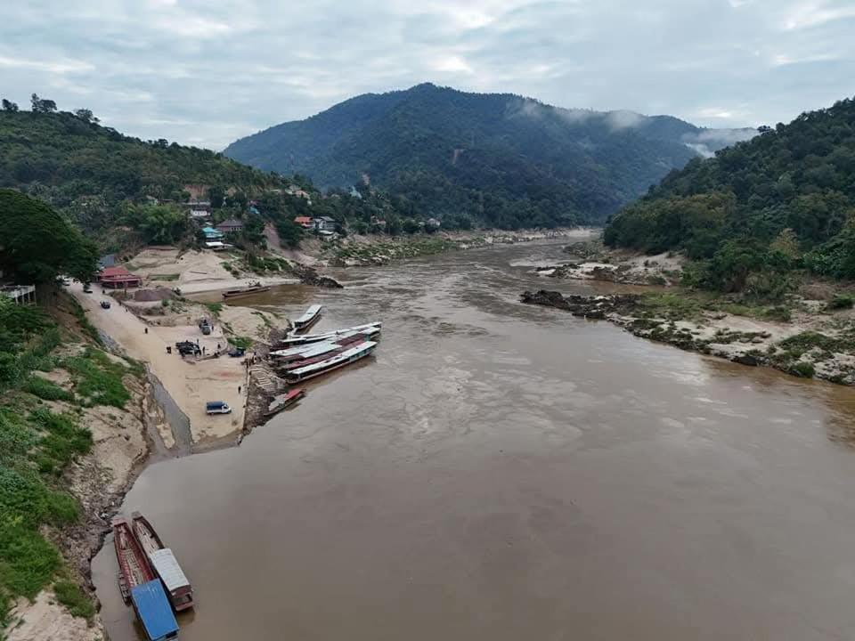 Apartmán Mekong Backpackers Muang Pakbèng Exteriér fotografie