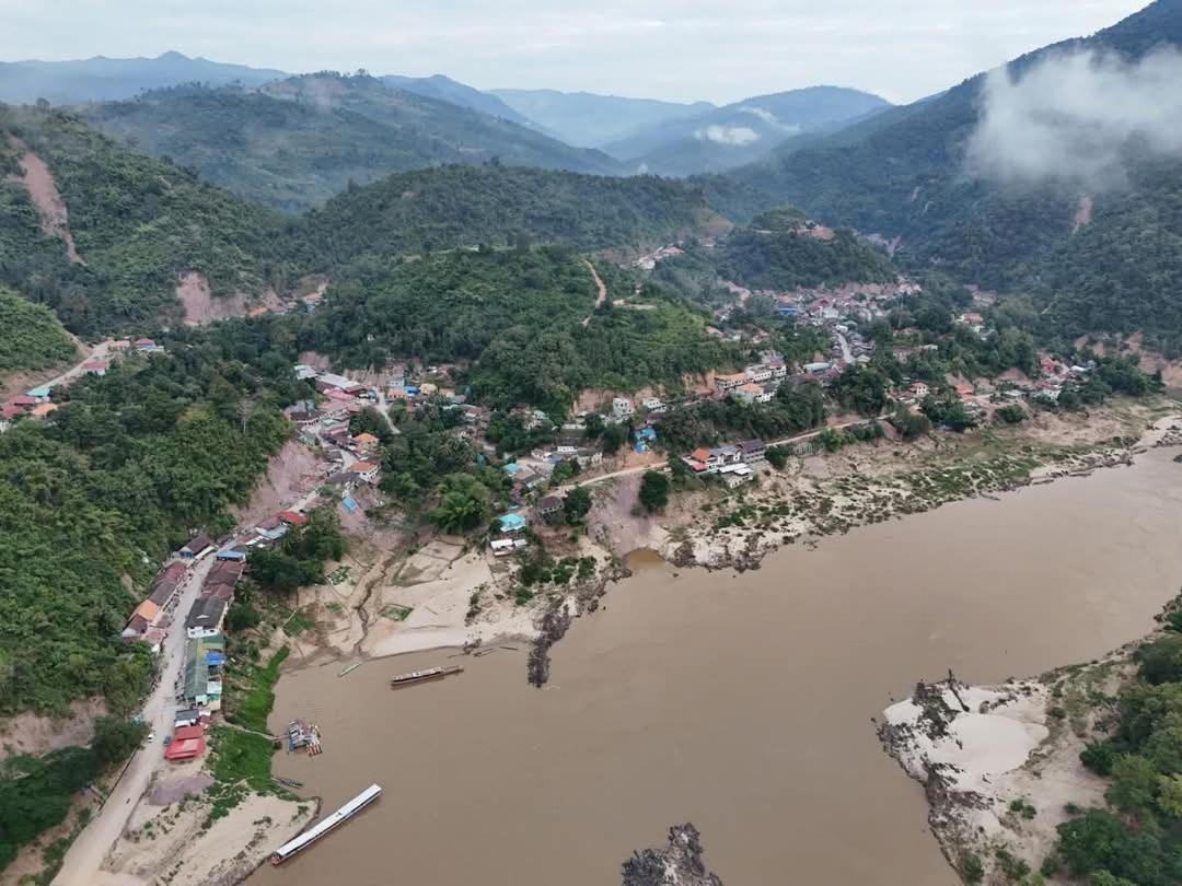 Apartmán Mekong Backpackers Muang Pakbèng Exteriér fotografie