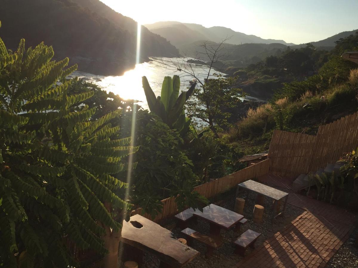 Apartmán Mekong Backpackers Muang Pakbèng Exteriér fotografie