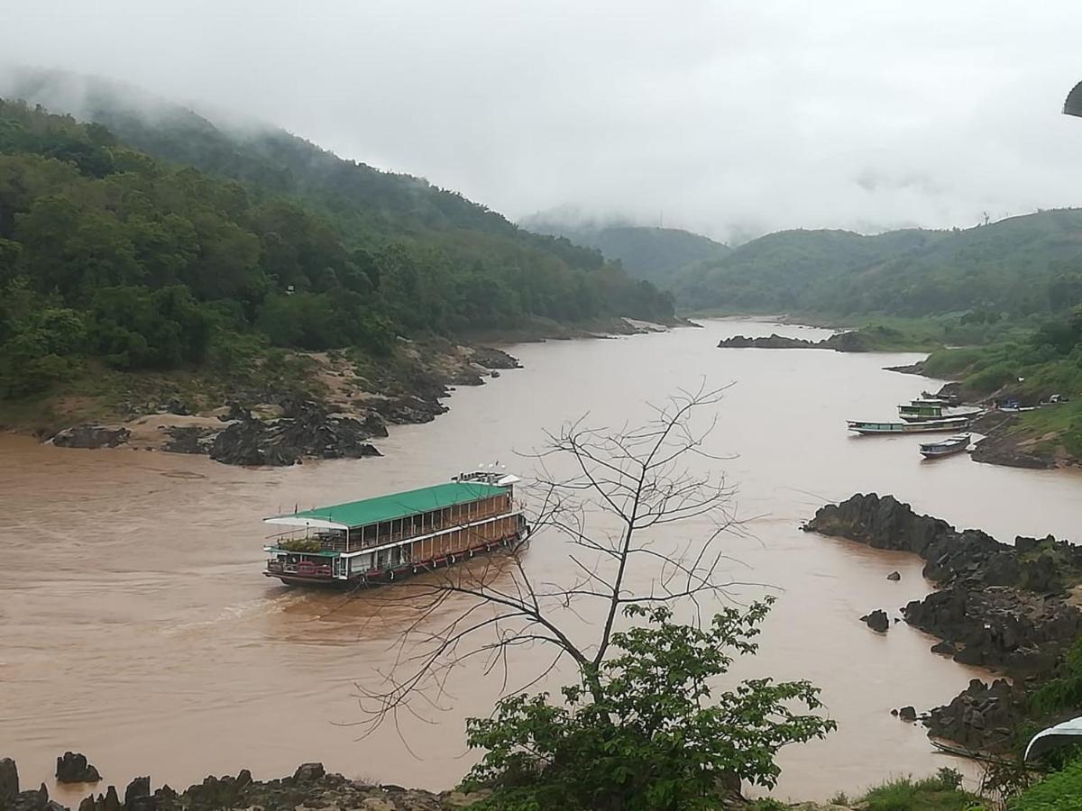 Apartmán Mekong Backpackers Muang Pakbèng Exteriér fotografie
