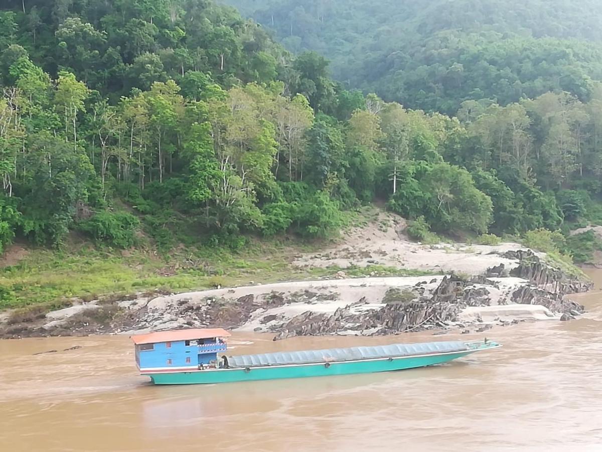 Apartmán Mekong Backpackers Muang Pakbèng Exteriér fotografie