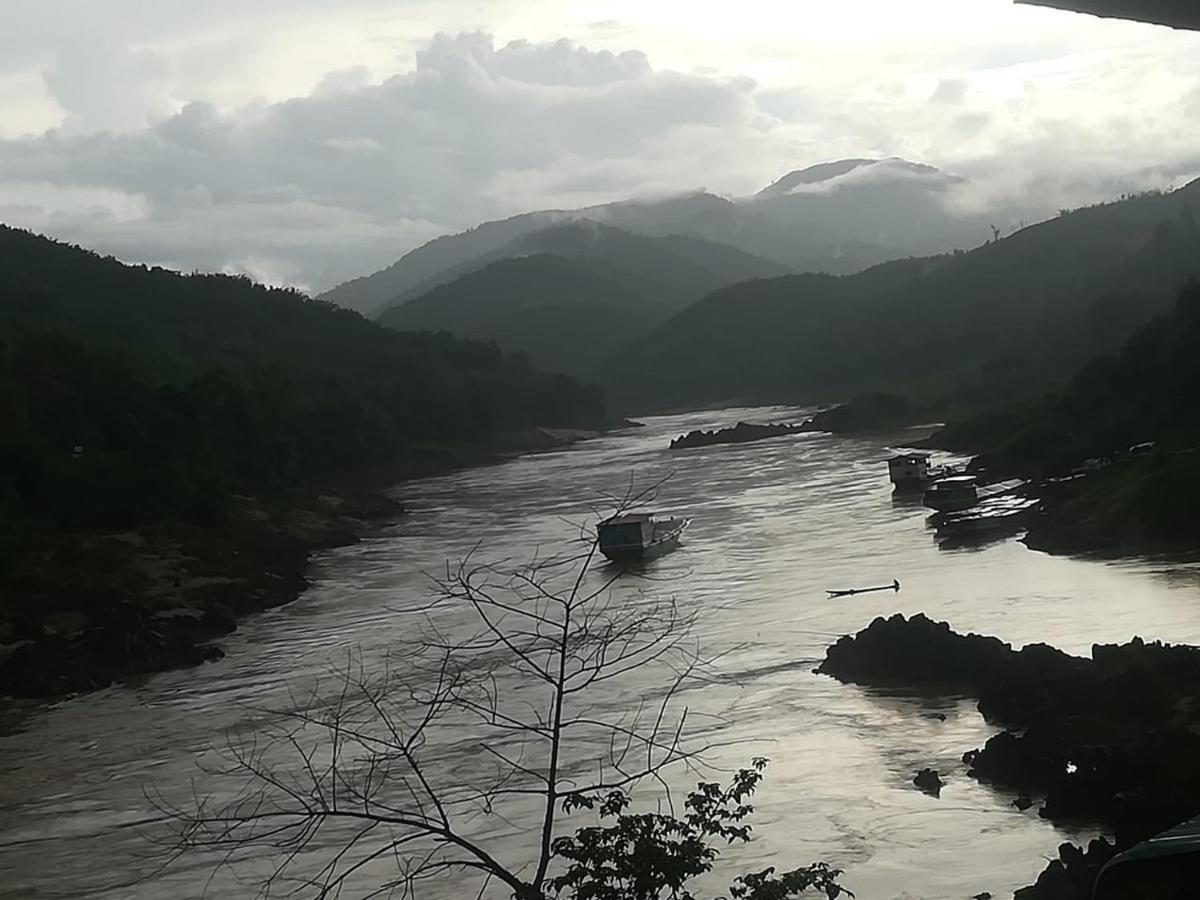 Apartmán Mekong Backpackers Muang Pakbèng Exteriér fotografie